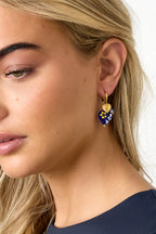 Stainless Steel Drop Earrings Heart Casual Daily Simple Series Women's jewelry