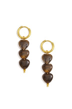 Stainless Steel Beads Earrings Heart Simple Daily Simple Series Women's jewelry