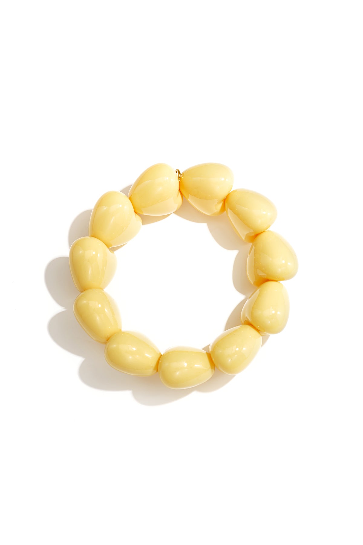 11-Bead Big Heart Bracelet
