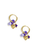 Stainless Steel Drop Earrings Heart Daily Daily Simple Series Women's jewelry