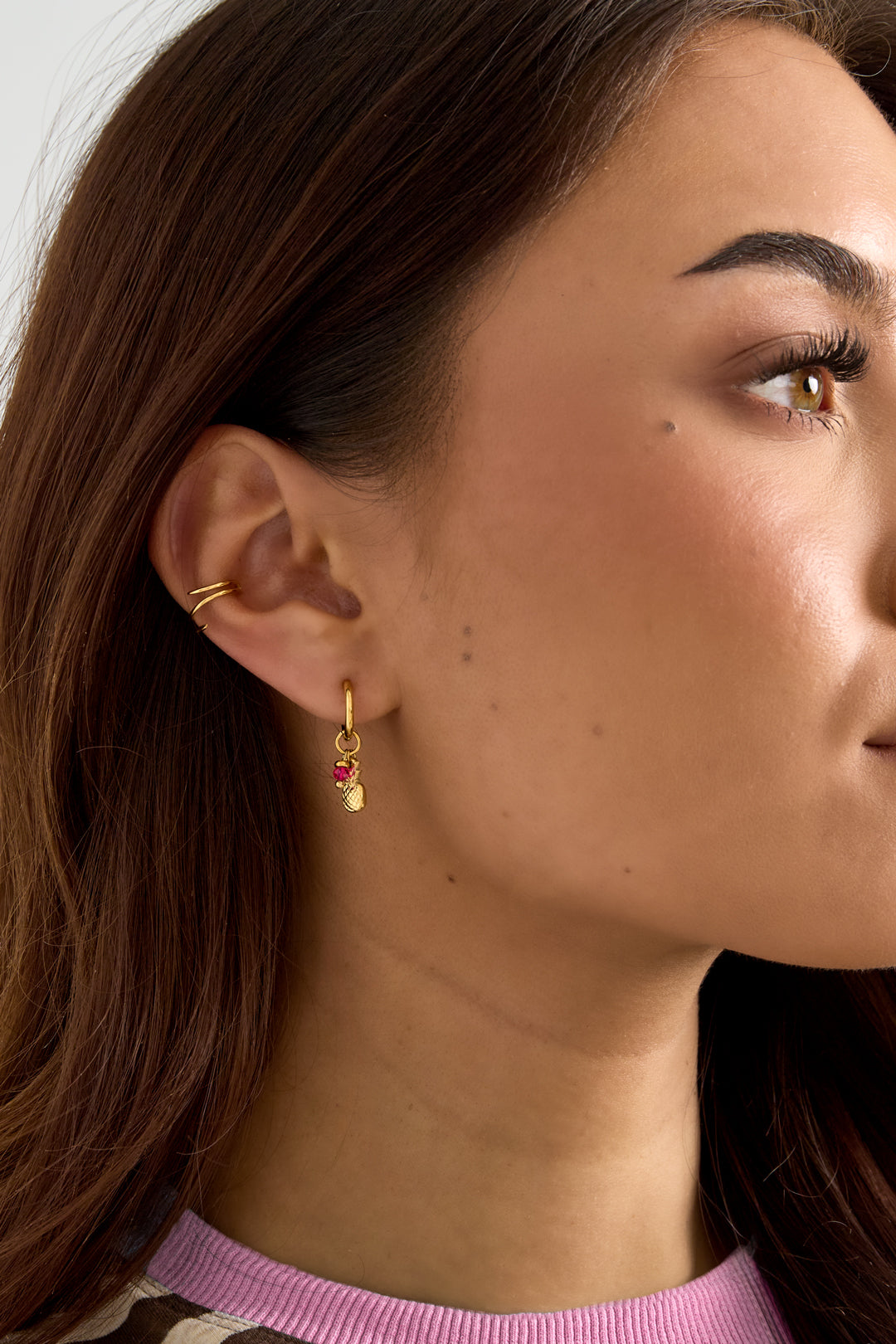 earrings pineapple aura