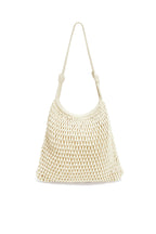 Beach Bags Solid Color Casual Cotton Daily Accessories
