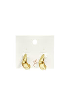 Stainless Steel Hoop Earrings Irregular Shape Simple Daily Simple Series Women's jewelry