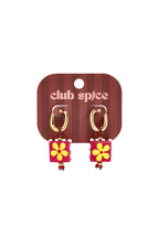 Stainless Steel Beads Earrings Flower Cute Daily Simple Series Women's jewelry