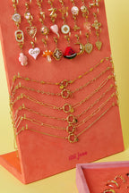 2-in-1 necklace and bracelet with varying links