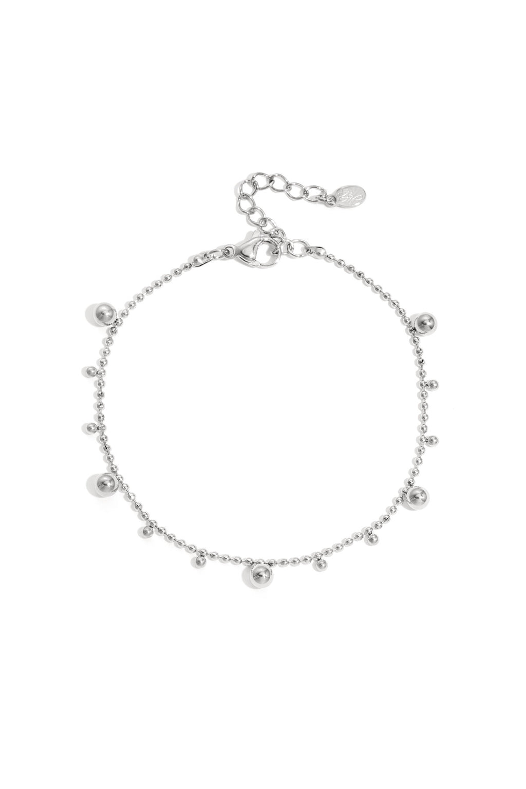 Bracelet with alternating balls