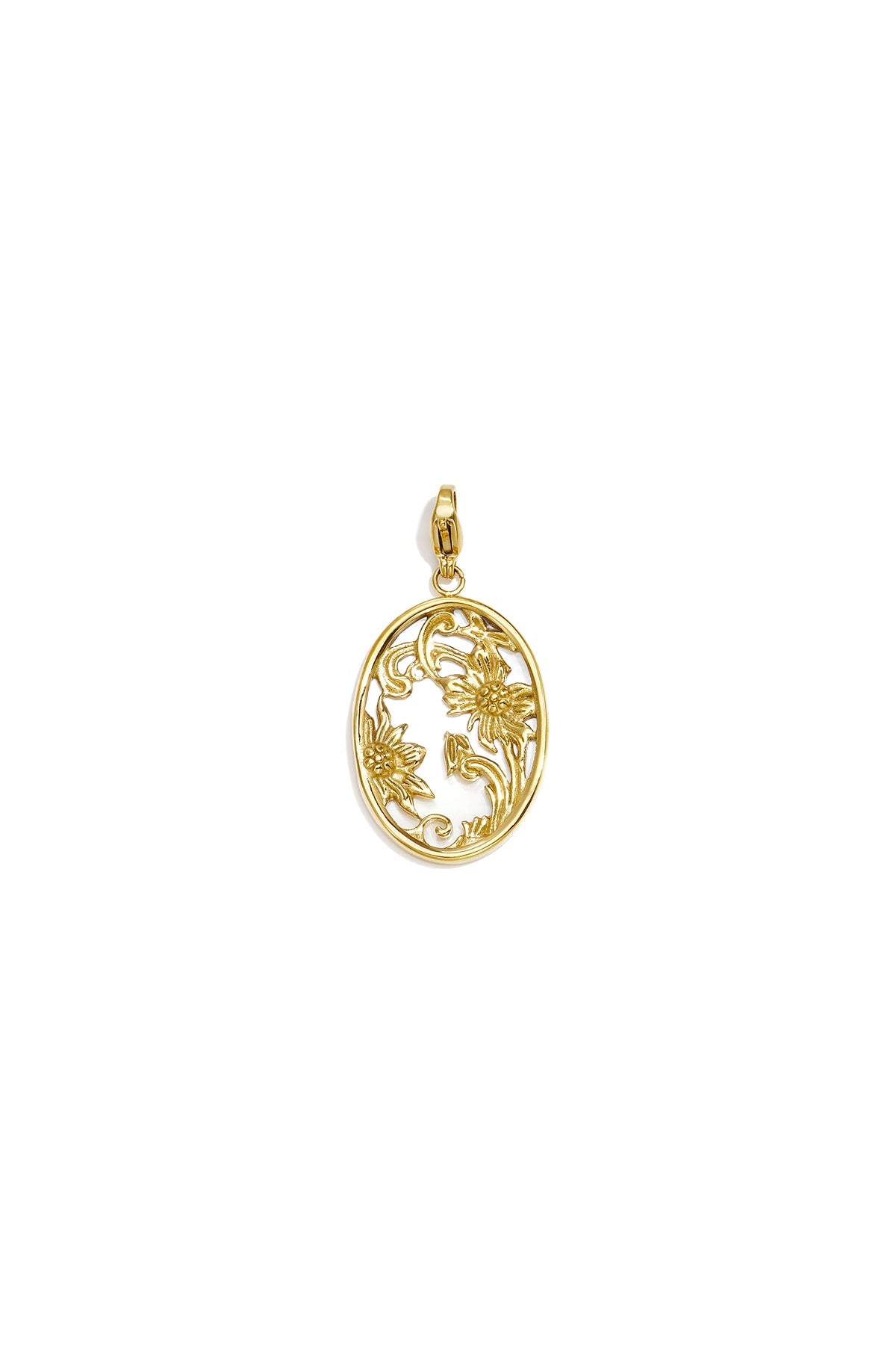 Stainless Steel Jewelry Findings Flower Simple Daily Simple Series Women's jewelry