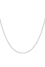 Solid bead necklace-4mm