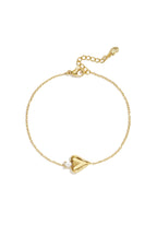 Stainless Steel Charm Bracelets Heart Simple Daily Simple Series Women's jewelry