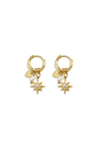 Stainless Steel Drop Earrings Heart Simple Daily Simple Series Women's jewelry