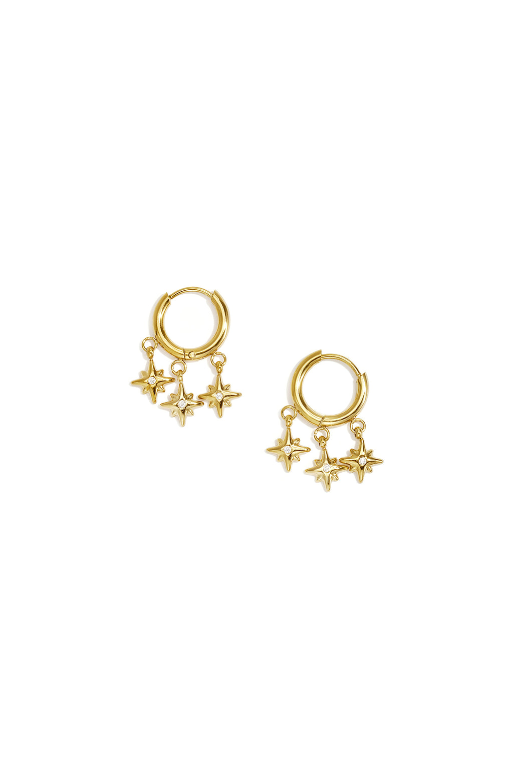 Stainless Steel Drop Earrings Geometric Shape Daily Daily Simple Series Women's jewelry