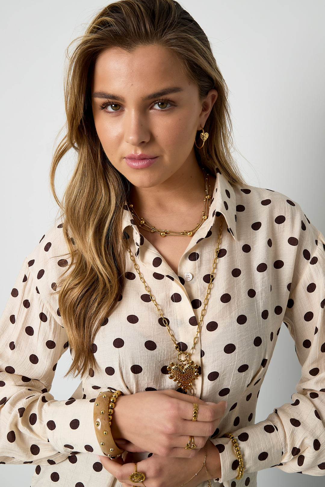 Stainless Steel Layered Necklaces Simple Daily Simple Series Women's jewelry