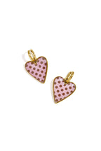Stainless Steel Drop Earrings Heart Simple Daily Simple Series Women's jewelry