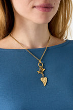 Stainless Steel Pendant necklaces Heart Casual Daily Simple Series Women's jewelry