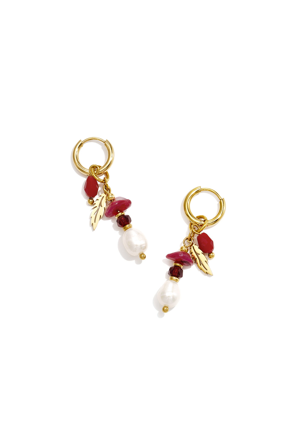 Stainless Steel Beads Earrings Beads Simple Daily Simple Series Women's jewelry