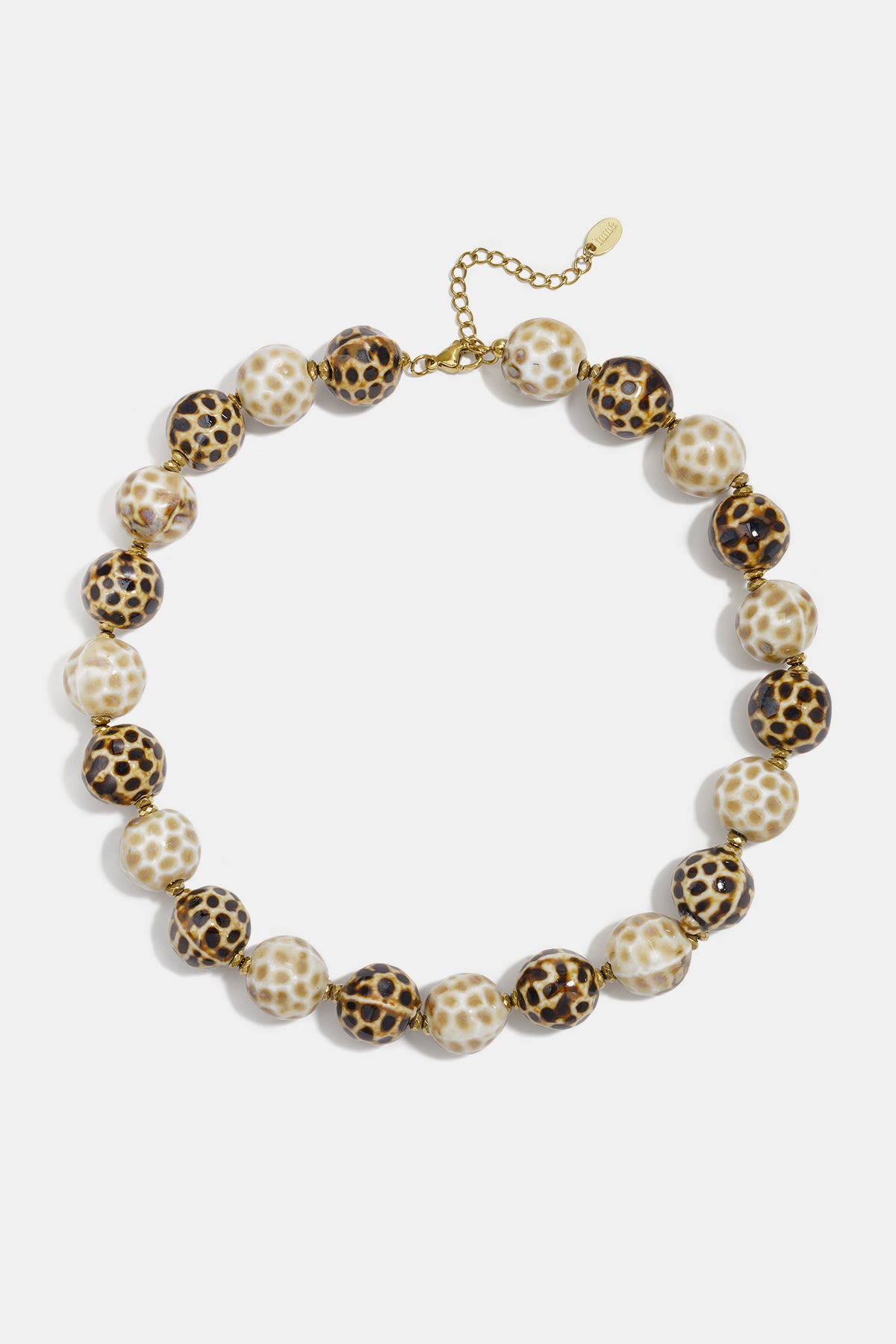 Ceramics Beaded Necklaces Polka Dots Casual Daily Simple Series Women's jewelry