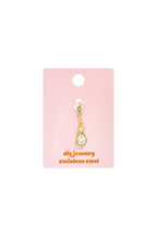 Stainless Steel Jewelry Findings Droplet Simple Daily Simple Series Women's jewelry