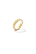 Ring with floral print