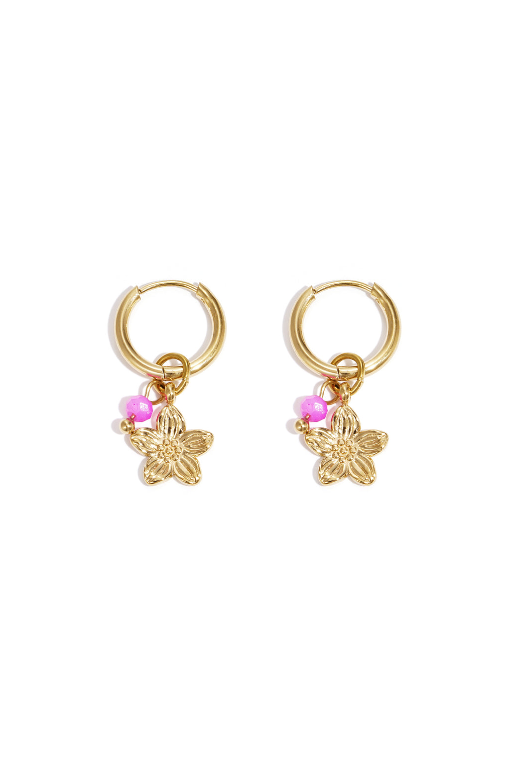 pearl blossom earrings