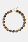 Ceramics Beaded Necklaces Stripe Casual Daily Simple Series Women's jewelry