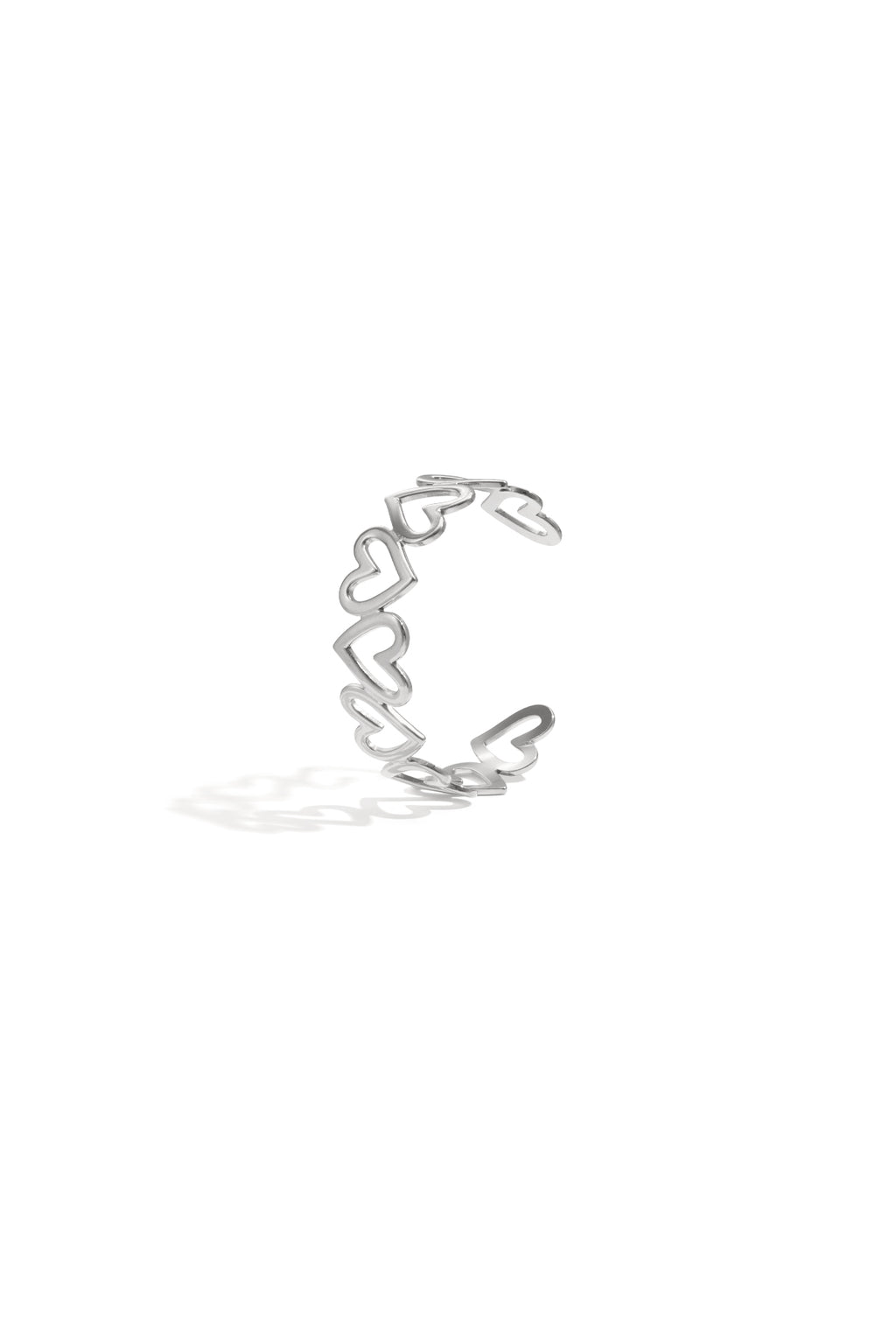 Stainless Steel Cuff Bracelets Heart Casual Daily Simple Series Women's jewelry