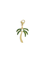 Palm tree jewelry DIY charm