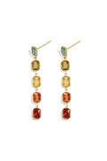 Stainless Steel Dangle Earrings Geometric Shape Elegant Gathering/Party Luxurious Series Women's jewelry