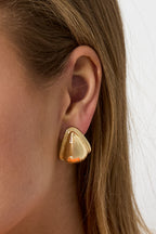 Alloy Stud Earrings Droplet Retro Daily Simple Series Women's jewelry
