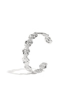 Stainless Steel Cuff Bracelets Flower Casual Daily Simple Series Women's jewelry