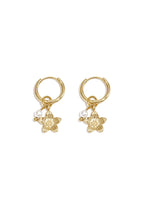 pearl blossom earrings